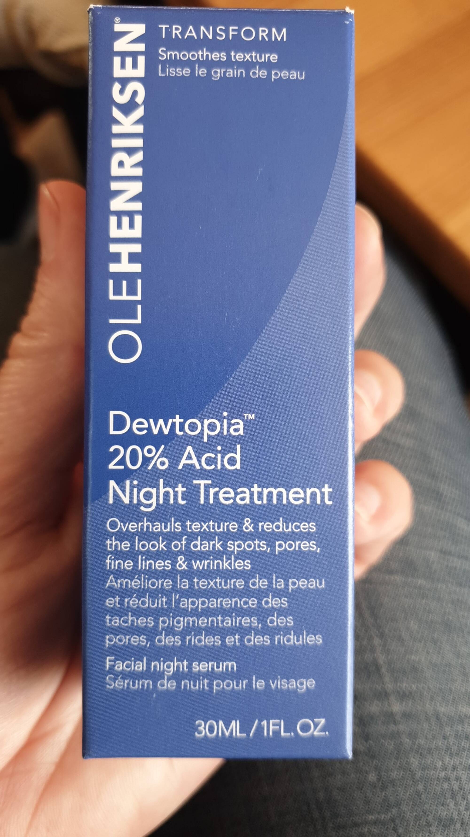 OLE HENRIKSEN - Dewtopia - Sérum de nuit pour le visage