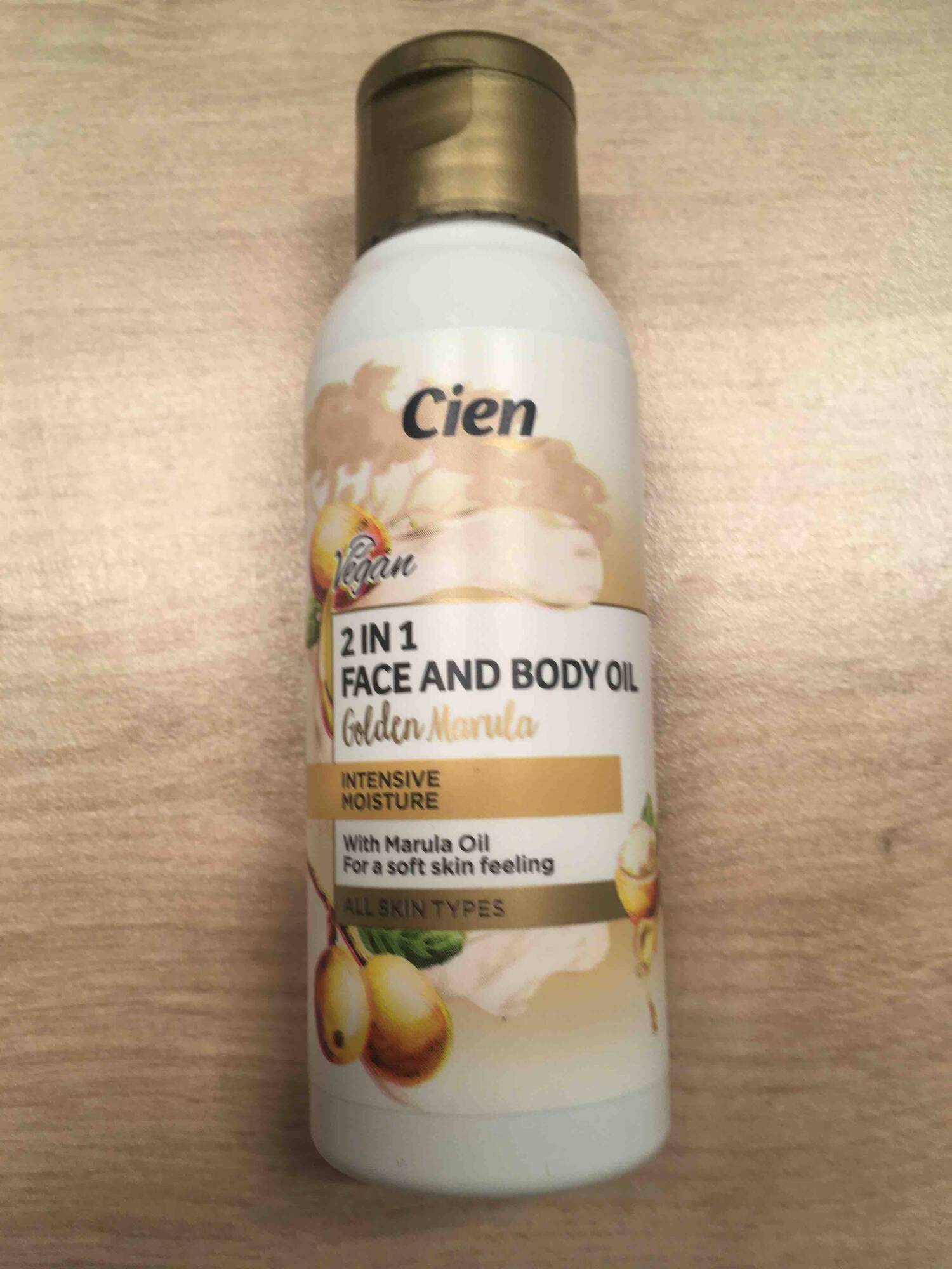 CIEN - Golden marula - 2 in 1 face and body oil