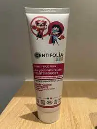 CENTIFOLIA - Dentifrice soin au goût naturel de fruits rouges