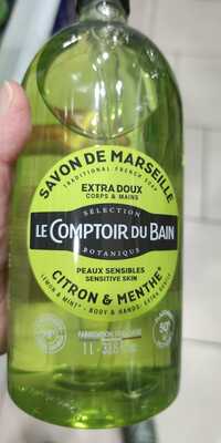 LE COMPTOIR DU BAIN - Citron & Menthe - Savon de Marseille
