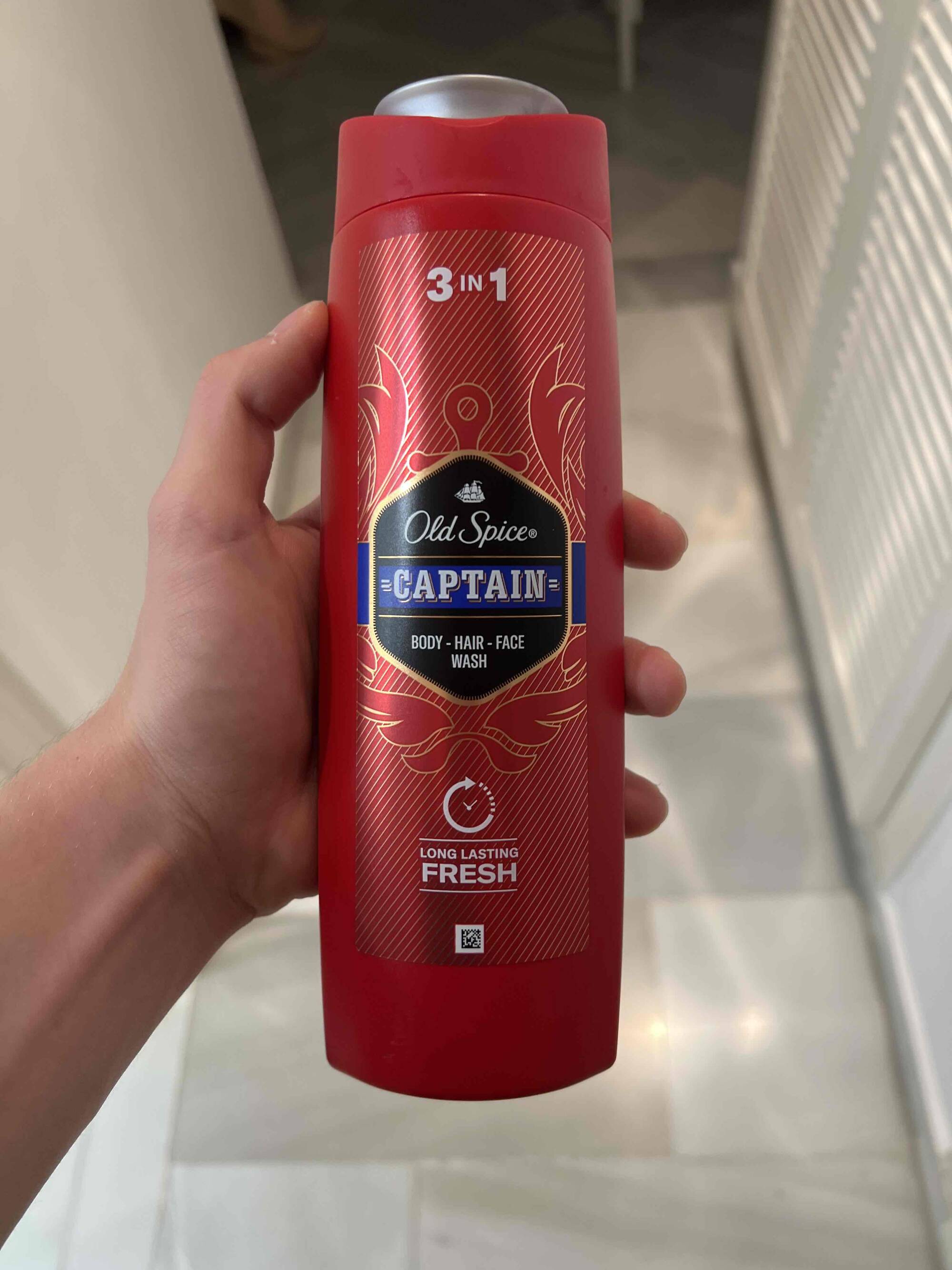 OLD SPICE - Captain - Body hair face wash 3 in 1