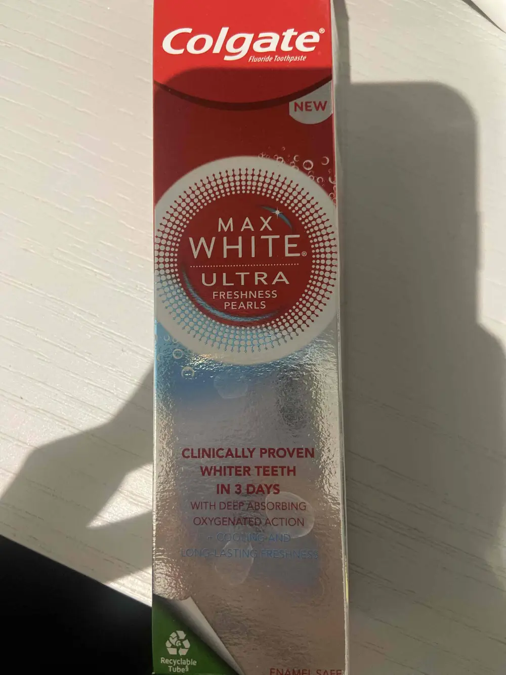 COLGATE - Dentifrice max white 