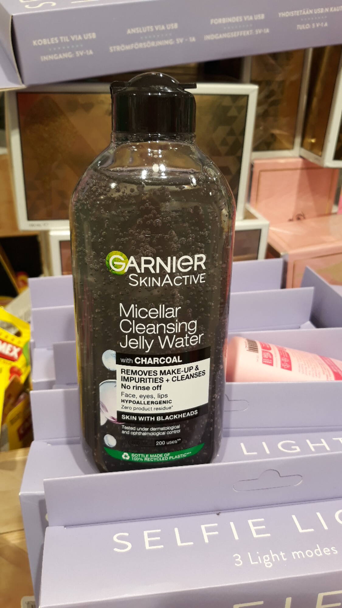 GARNIER - SkinActive - Micellar cleansing jelly water