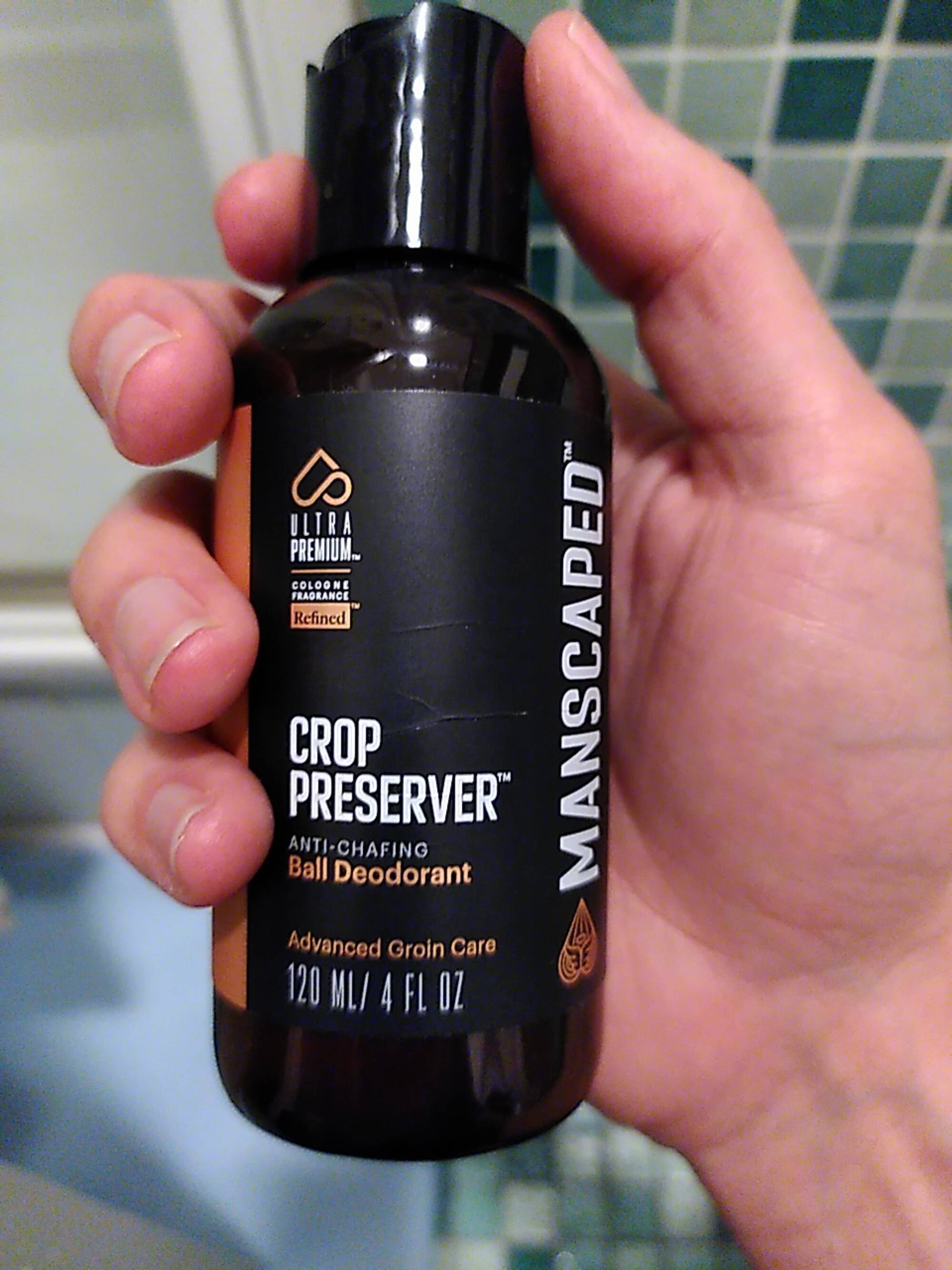MANSCAPED - Crop preserver - Anti-chafing ball déodorant