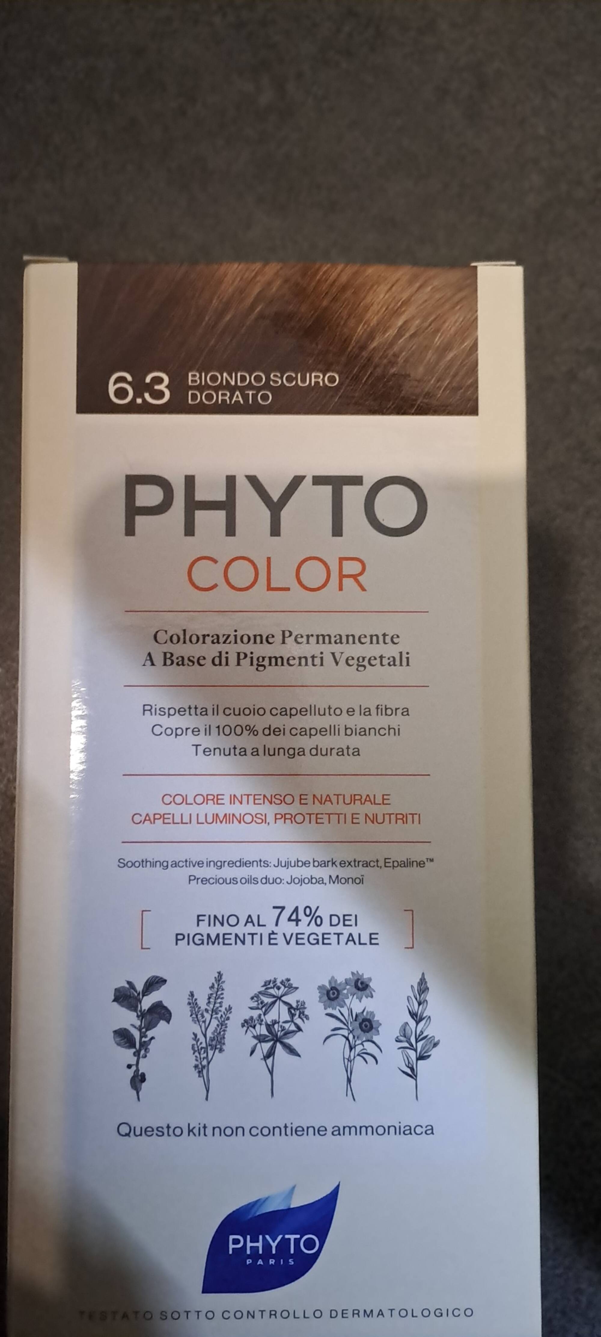 PHYTO - Phytocolor - Colorazione permanente 6.3 biondo scuro dorato