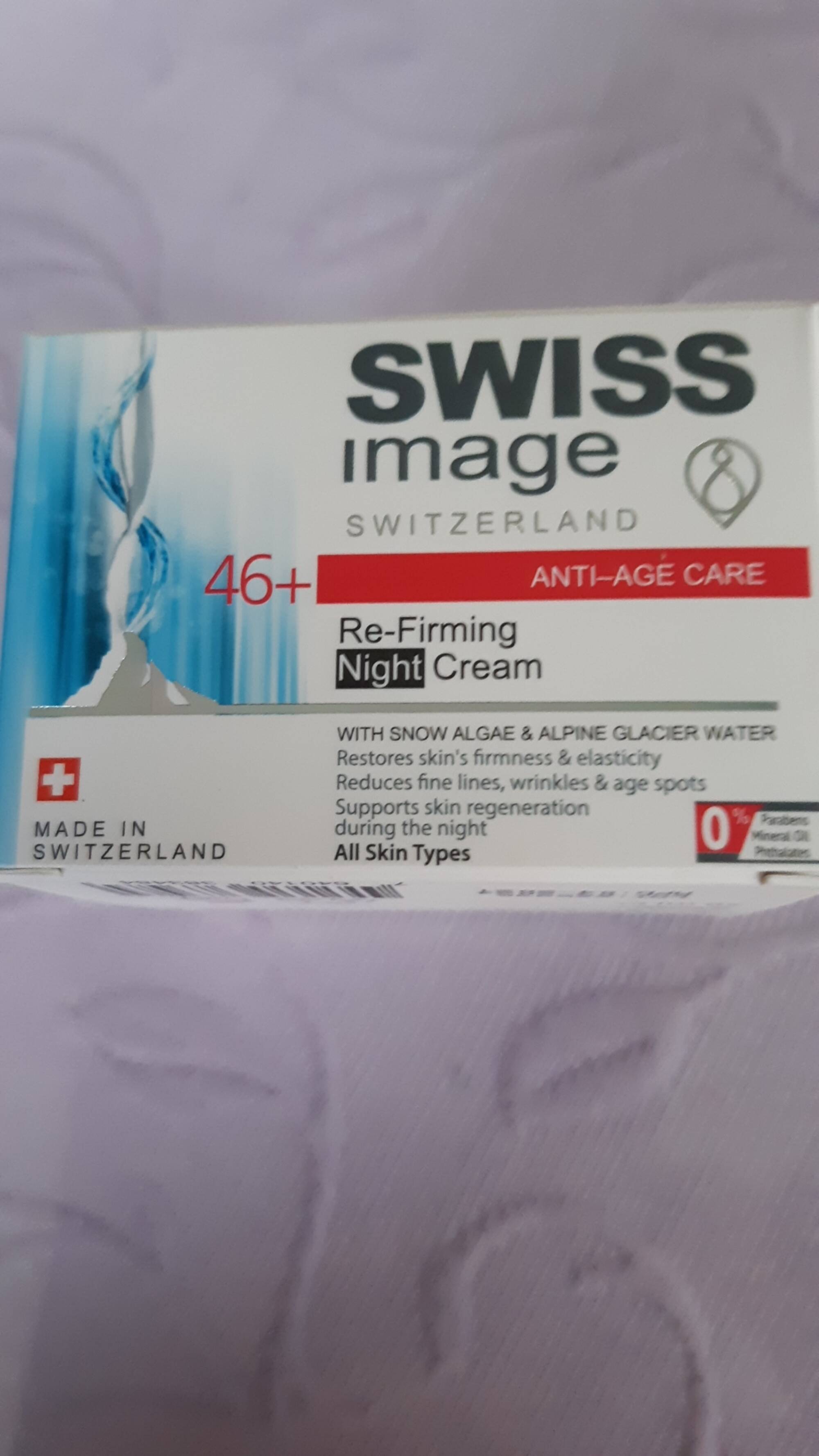 SWISS IMAGE - Re-firming night cream anti-age care