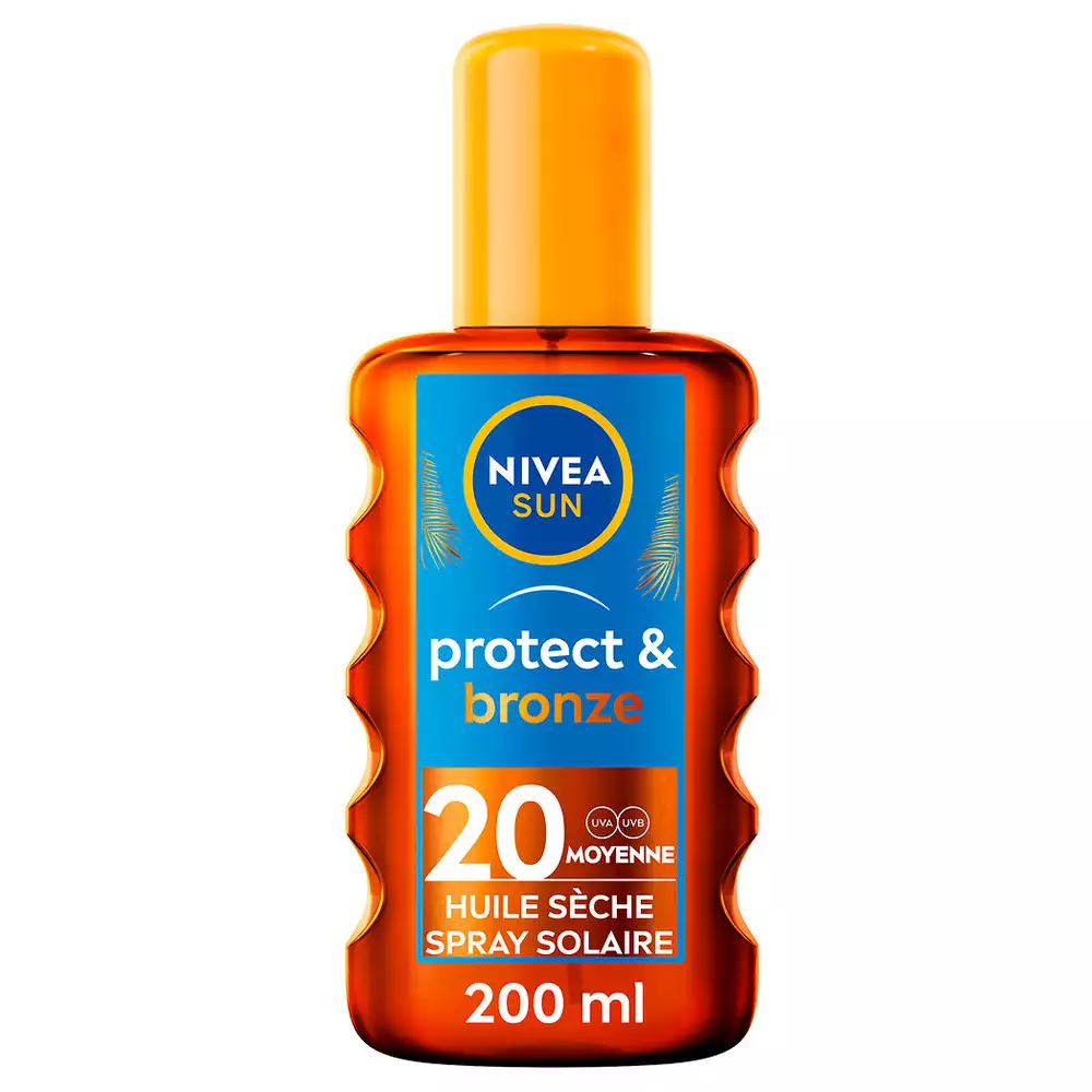 NIVÉA BABY - NIVEA BABY Spray solaire protect & bronze oil SPF20 NIVEA SUN 200ml