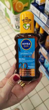 NIVEA - Protect & bronze - Crème protection solaire FPS 20