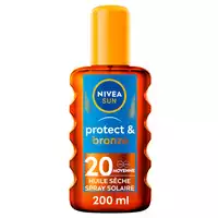NIVÉA BABY - NIVEA BABY Spray solaire protect & bronze oil SPF20 NIVEA SUN 200ml