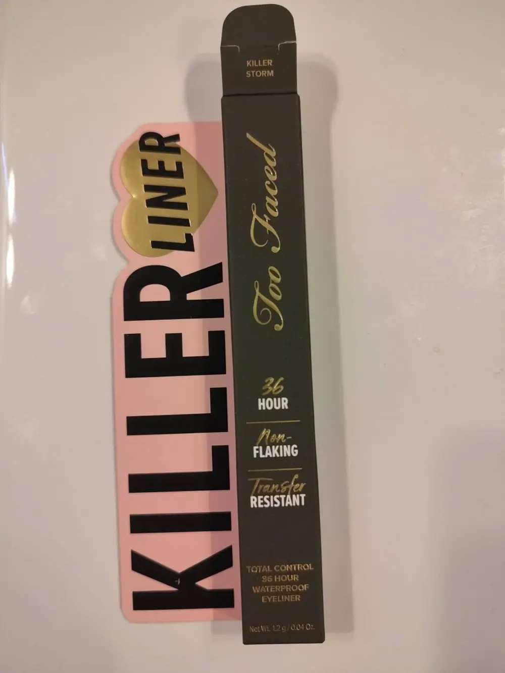 TOO FACED - Waterproof eyeliner killer storm