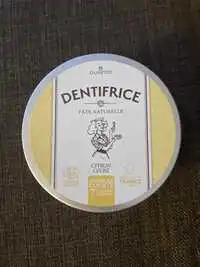 AUKENA - Dentifrice pâte naturelle citron givré