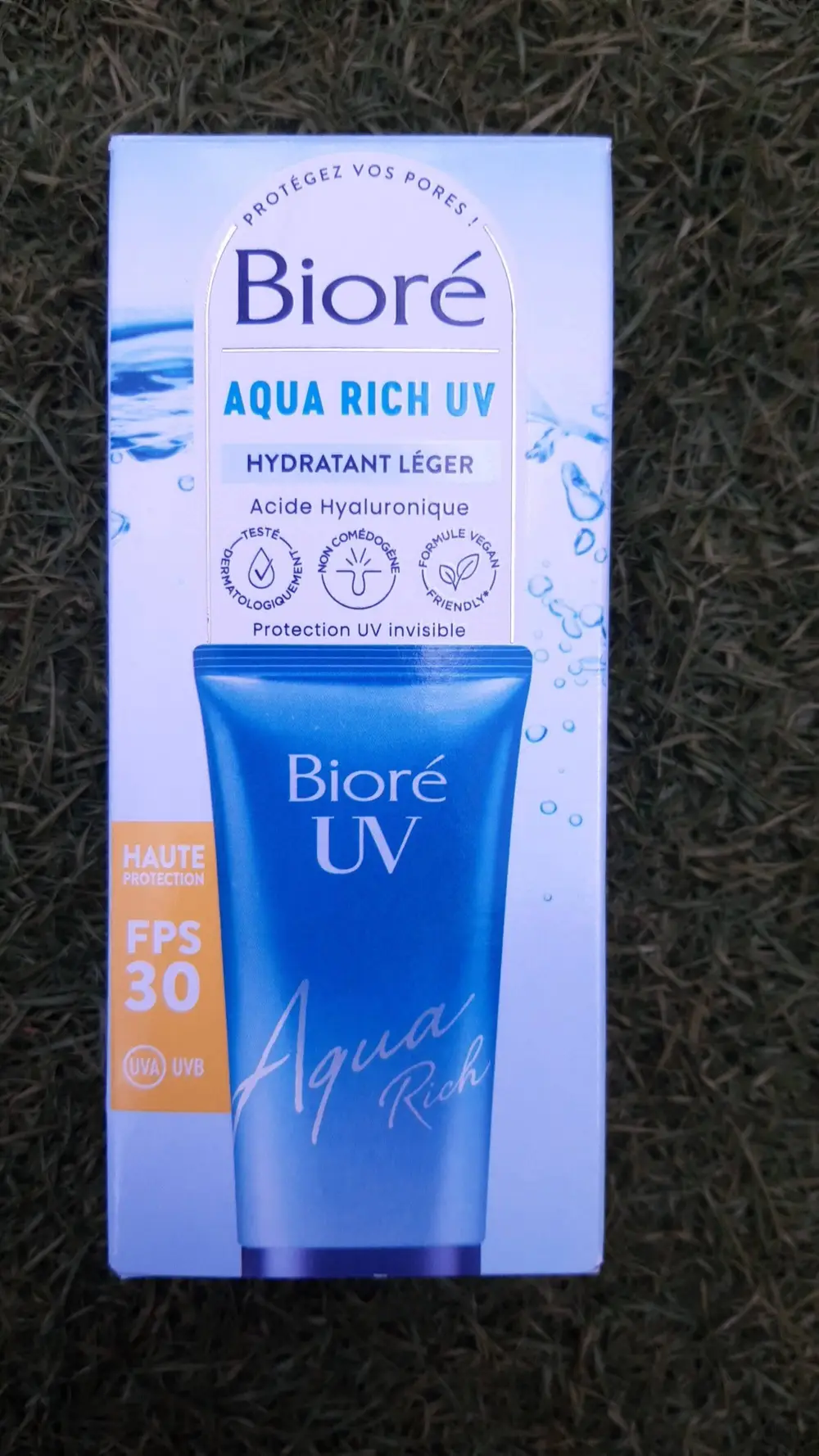 BIORÉ - Aqua rich UV - Hydratant léger FPS 30