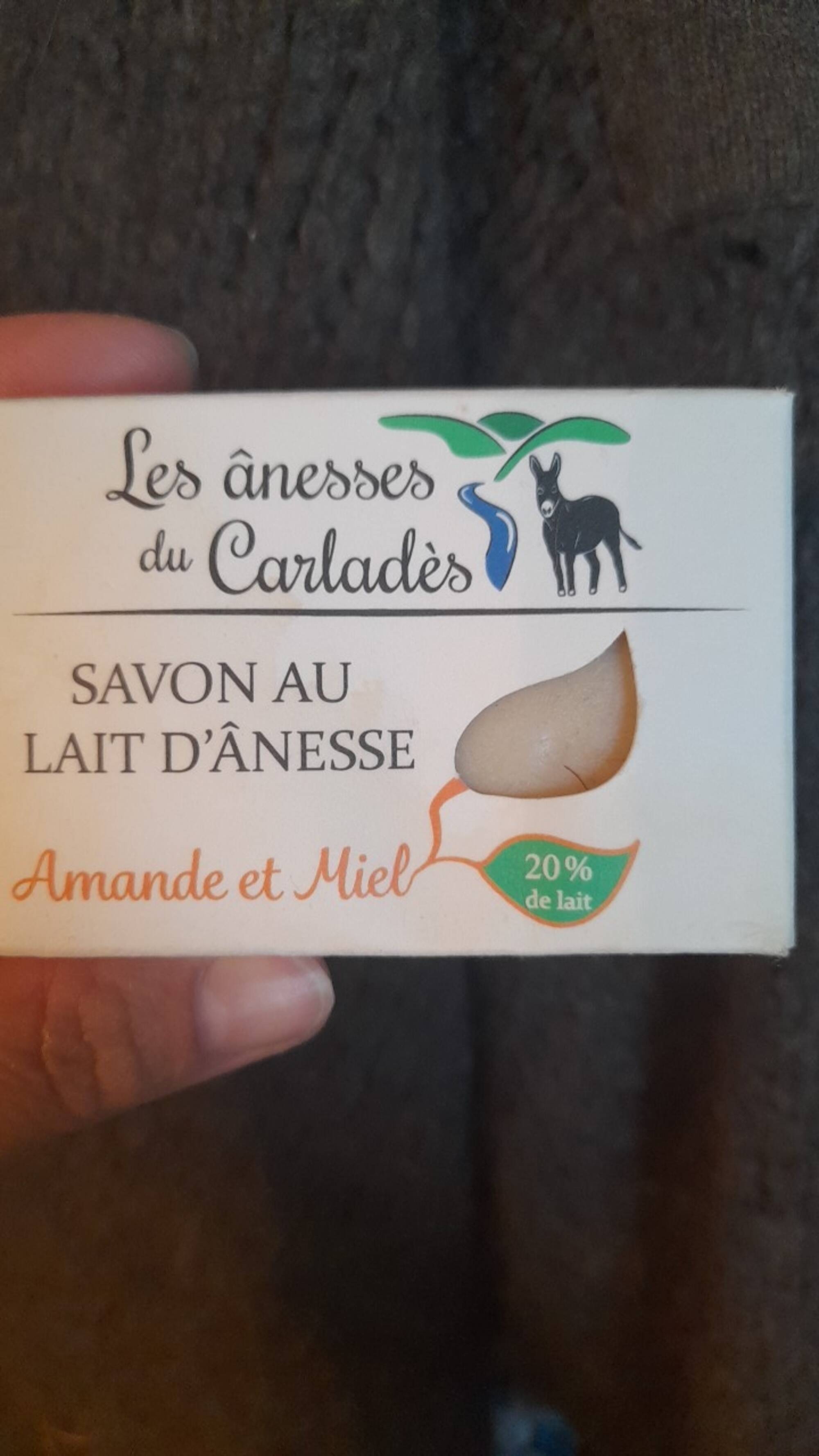 LES ÂNESSES DU CARLADÈS - Amande et miel - Savon au lait d 'ânesse