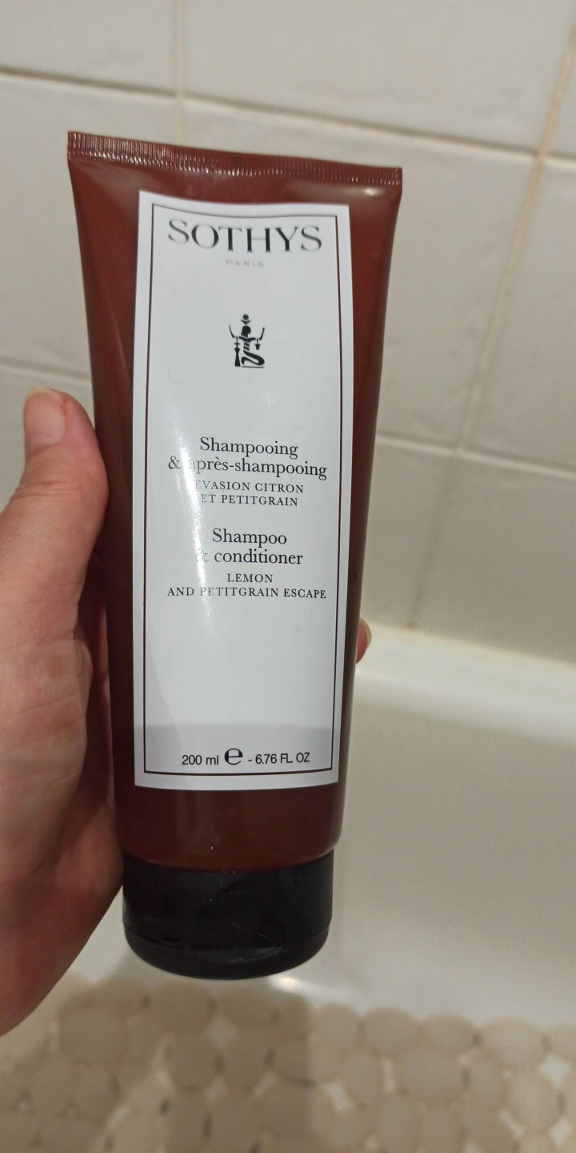 SOTHYS - Shampooing et après-shampooing