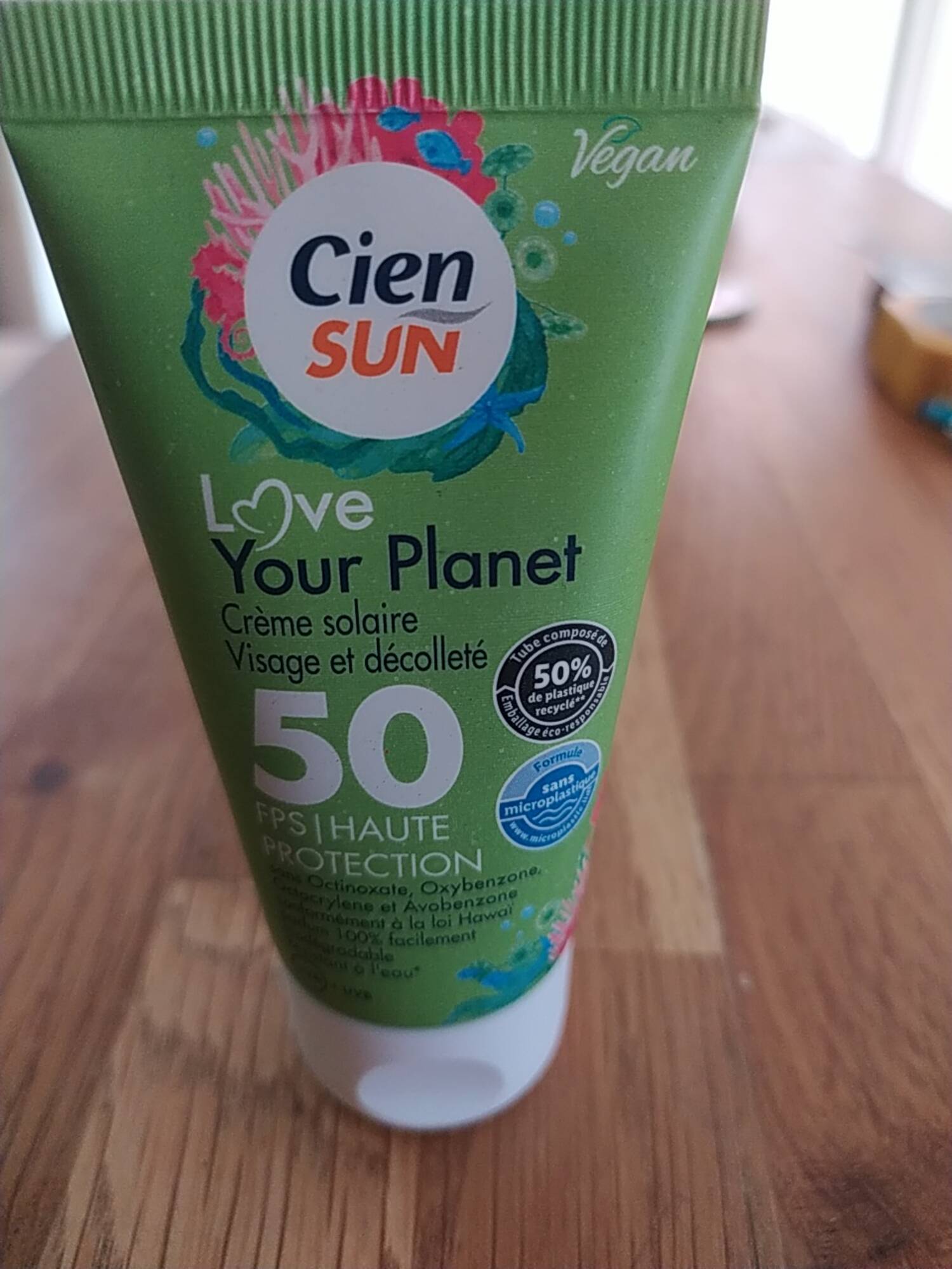 CIEN SUN - Love your planète crème solaire