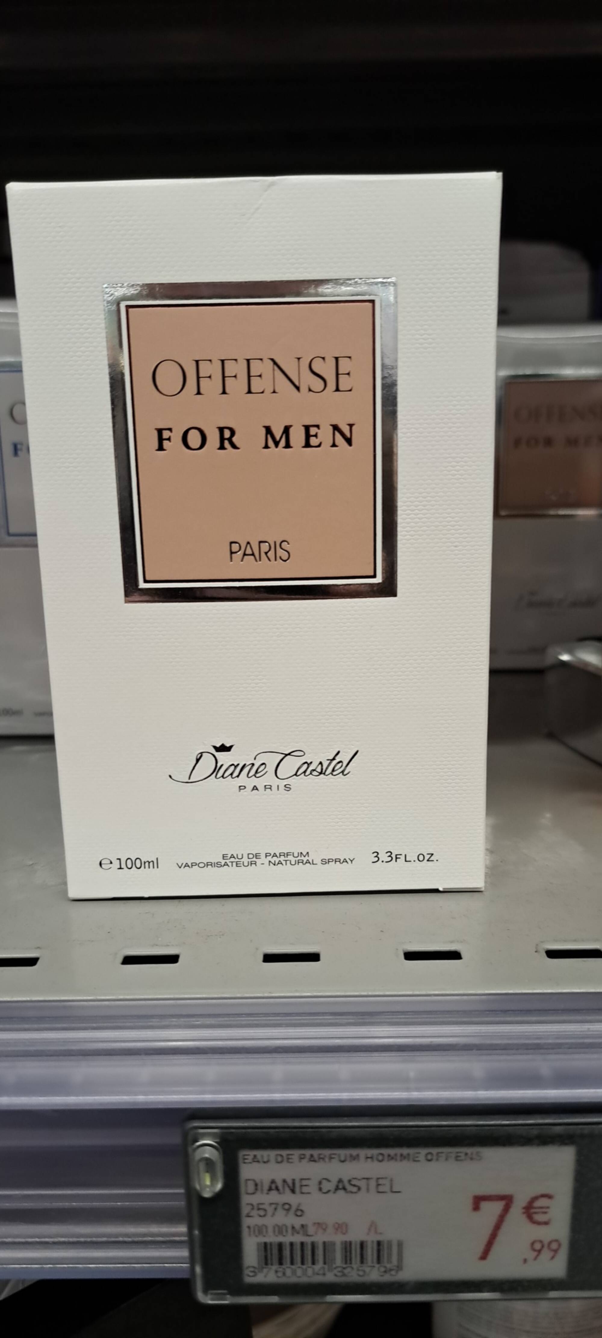 DIANE CASTEL - Offense for men - Eau de parfum