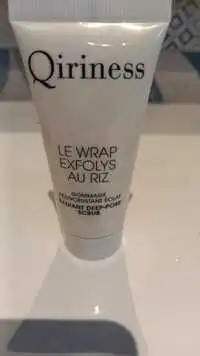 QIRINESS - Le wrap exfolys au riz - Gommage désincrustant éclat