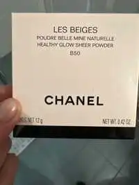 CHANEL - Les beiges - Poudre belle mine naturelle 