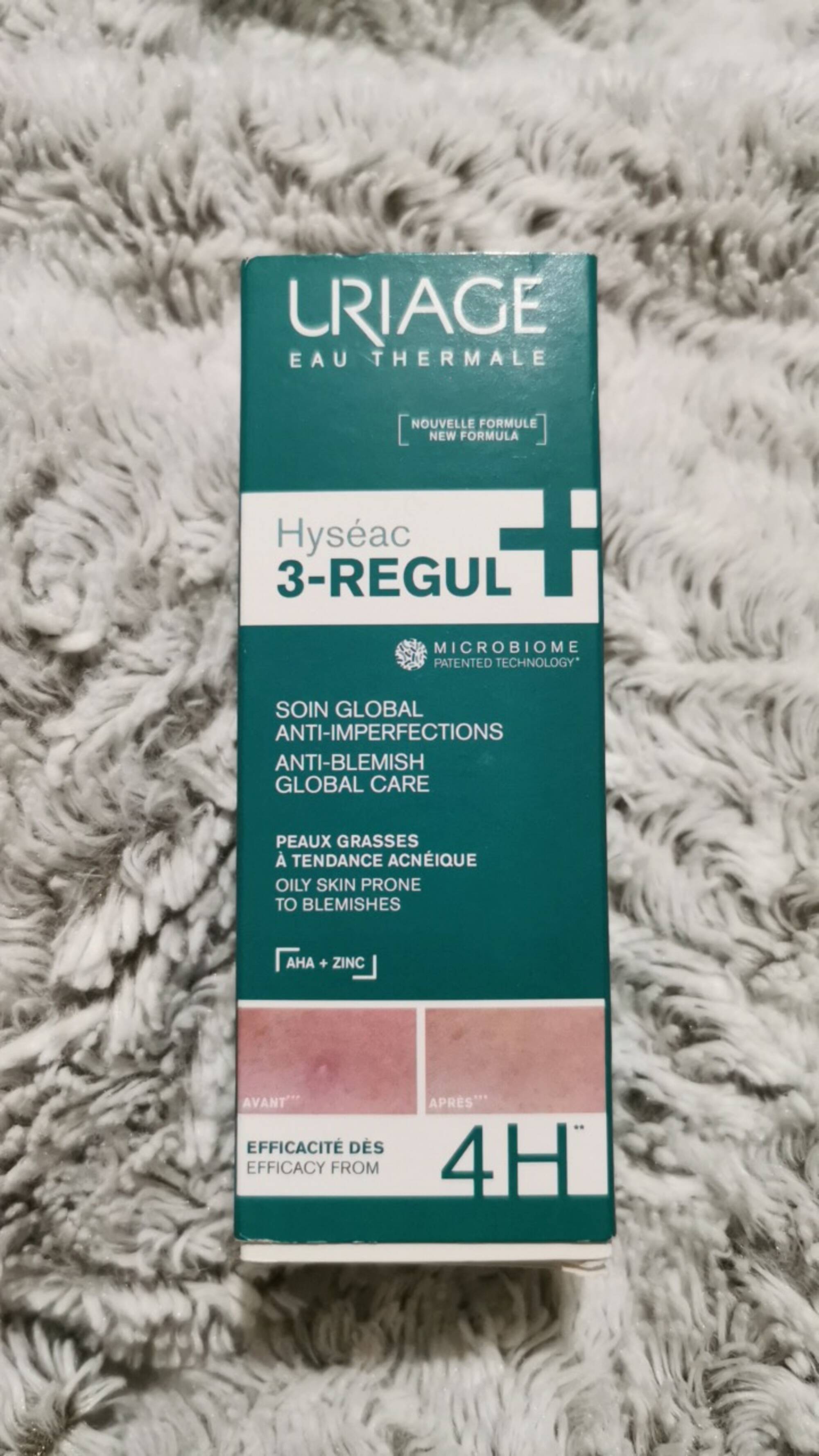 URIAGE - Hyseac 3-régul + soin global anti-imperfections 