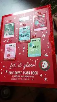 SENCE - Let it glow ! Face sheet mask book