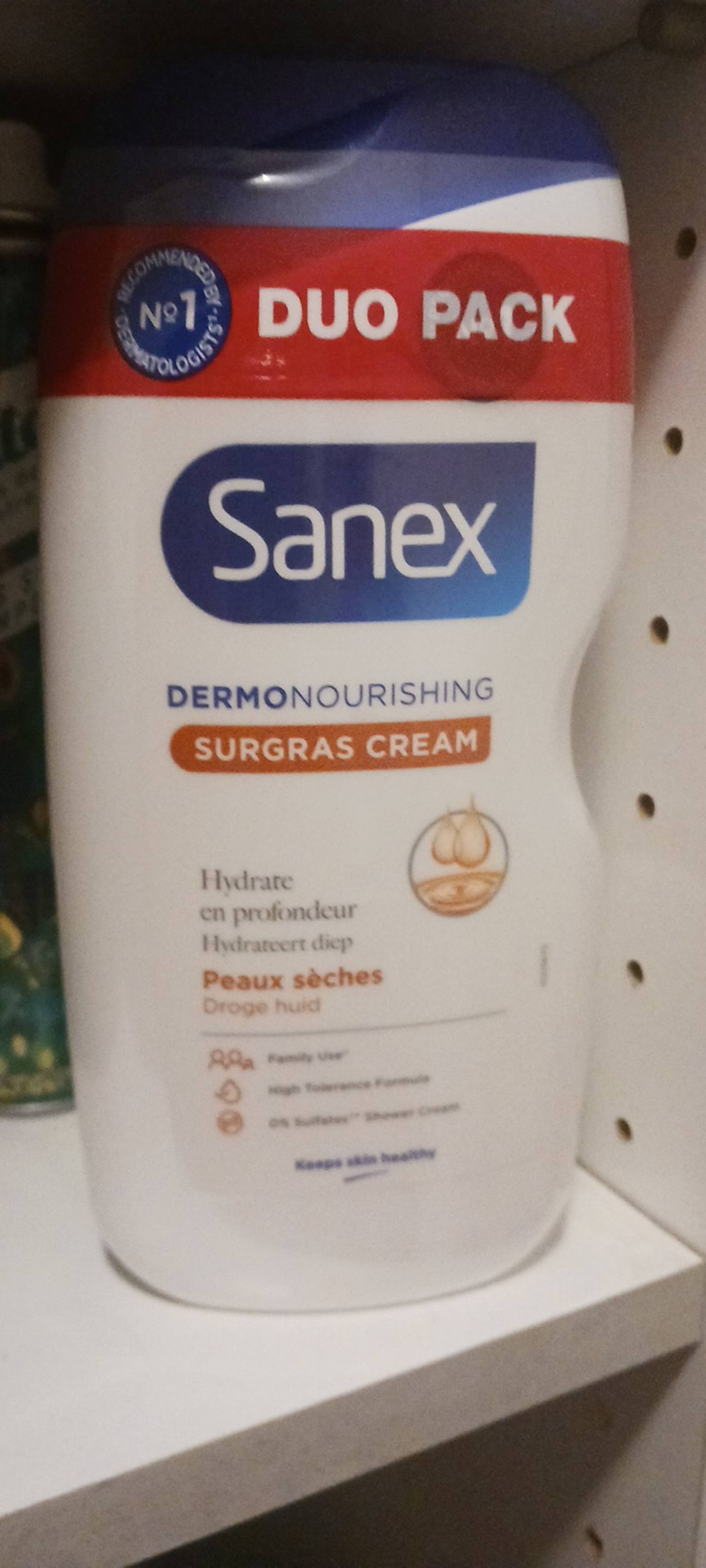 SANEX - Peaux sèches - Surgras cream 