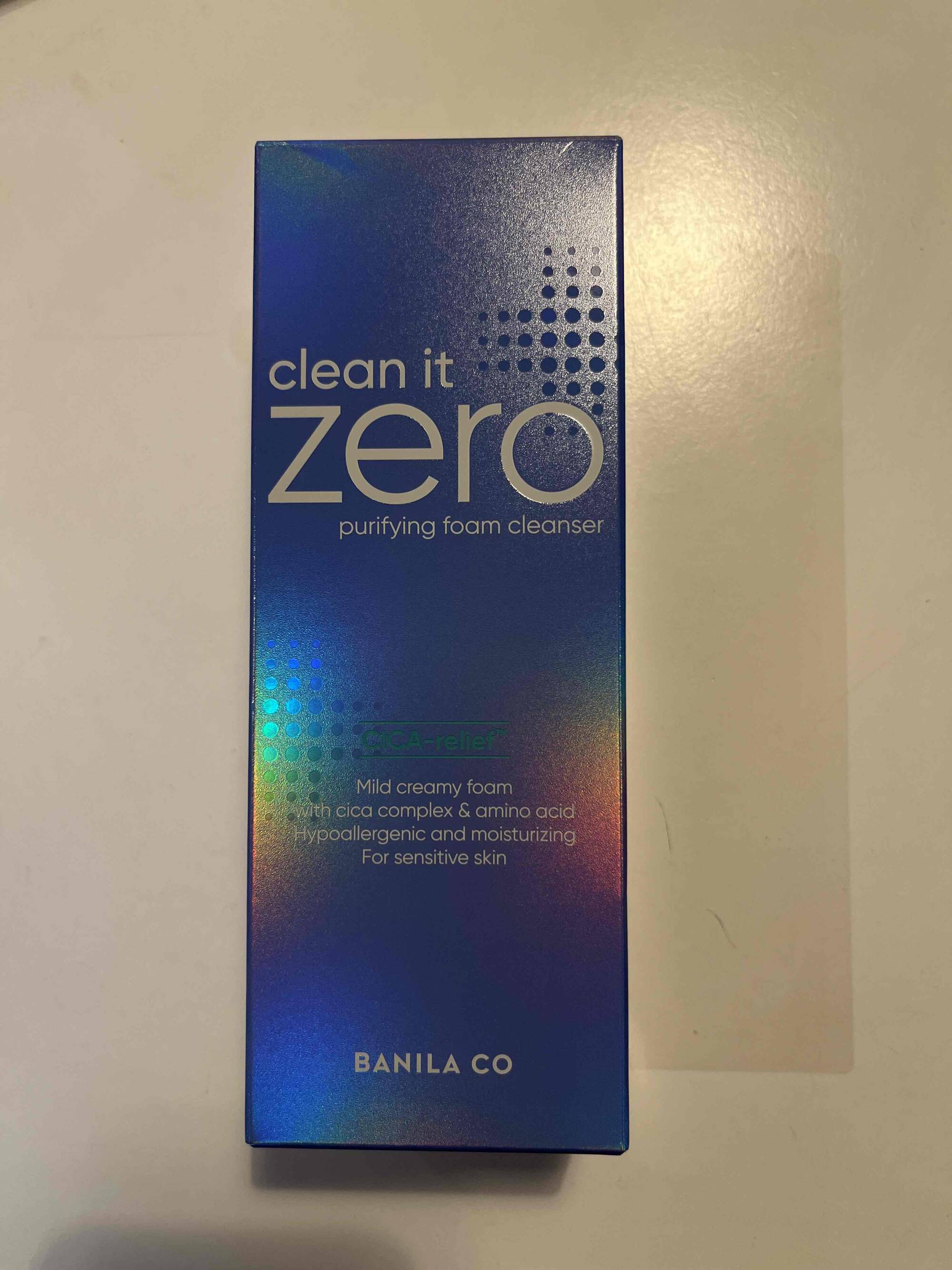 BANILA CO - Clean it zero - Purifying foam cleanser