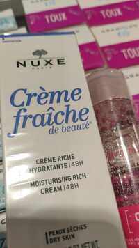 NUXE - Crème fraîche de beauté - Crème riche hydratante 48h