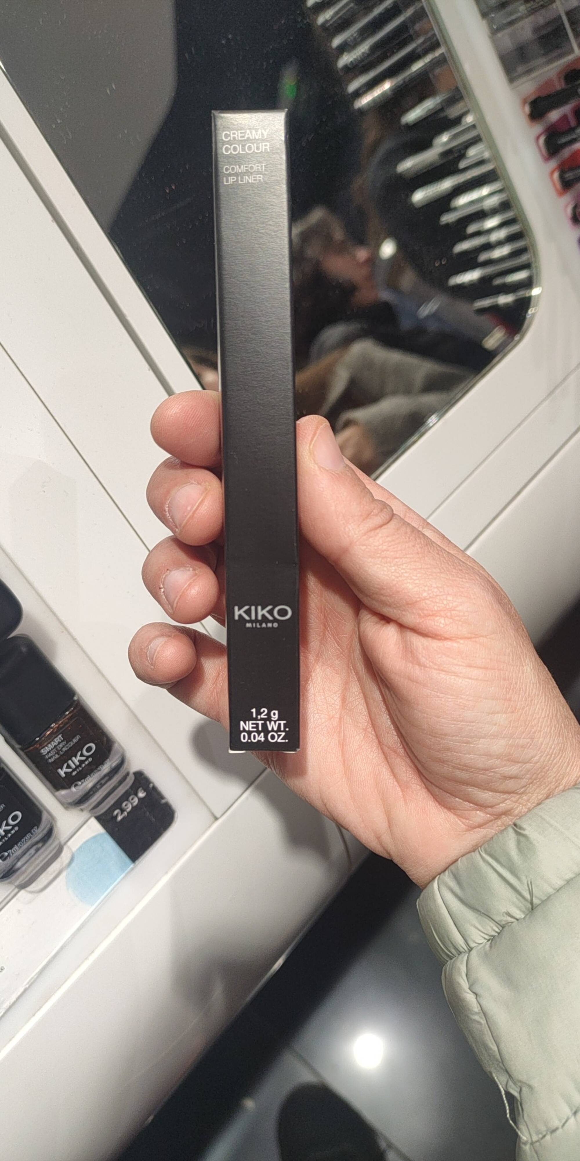 KIKO - Creamy colour - Comfort lip liner