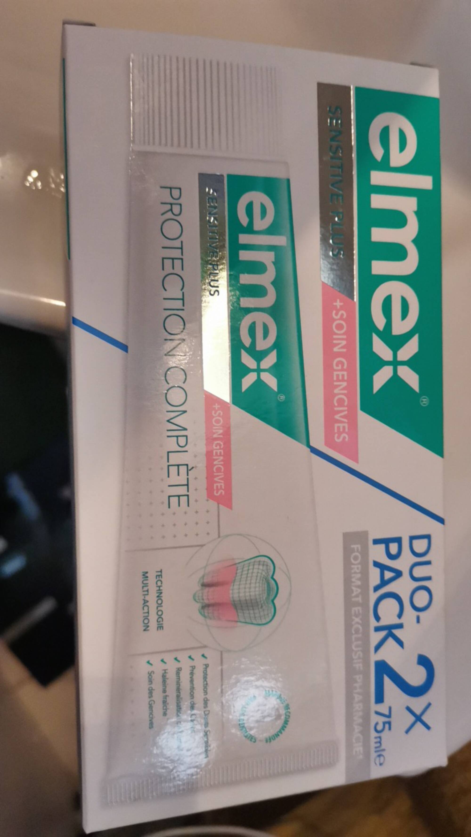 ELMEX - Dentifrice protection complète