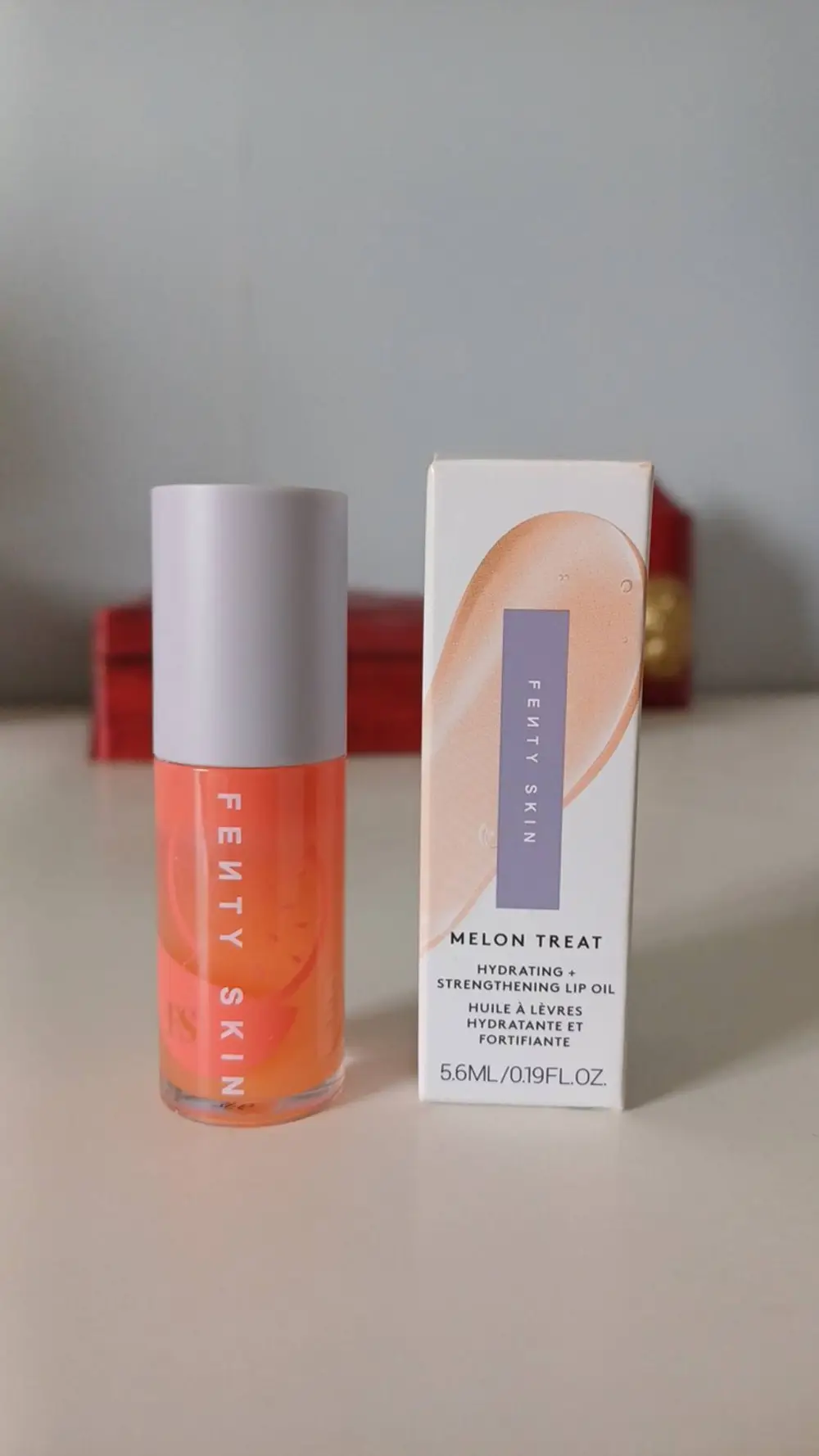 FENTY SKIN - Melon Treat - Huile à lèvres hydratante et fortifiante 