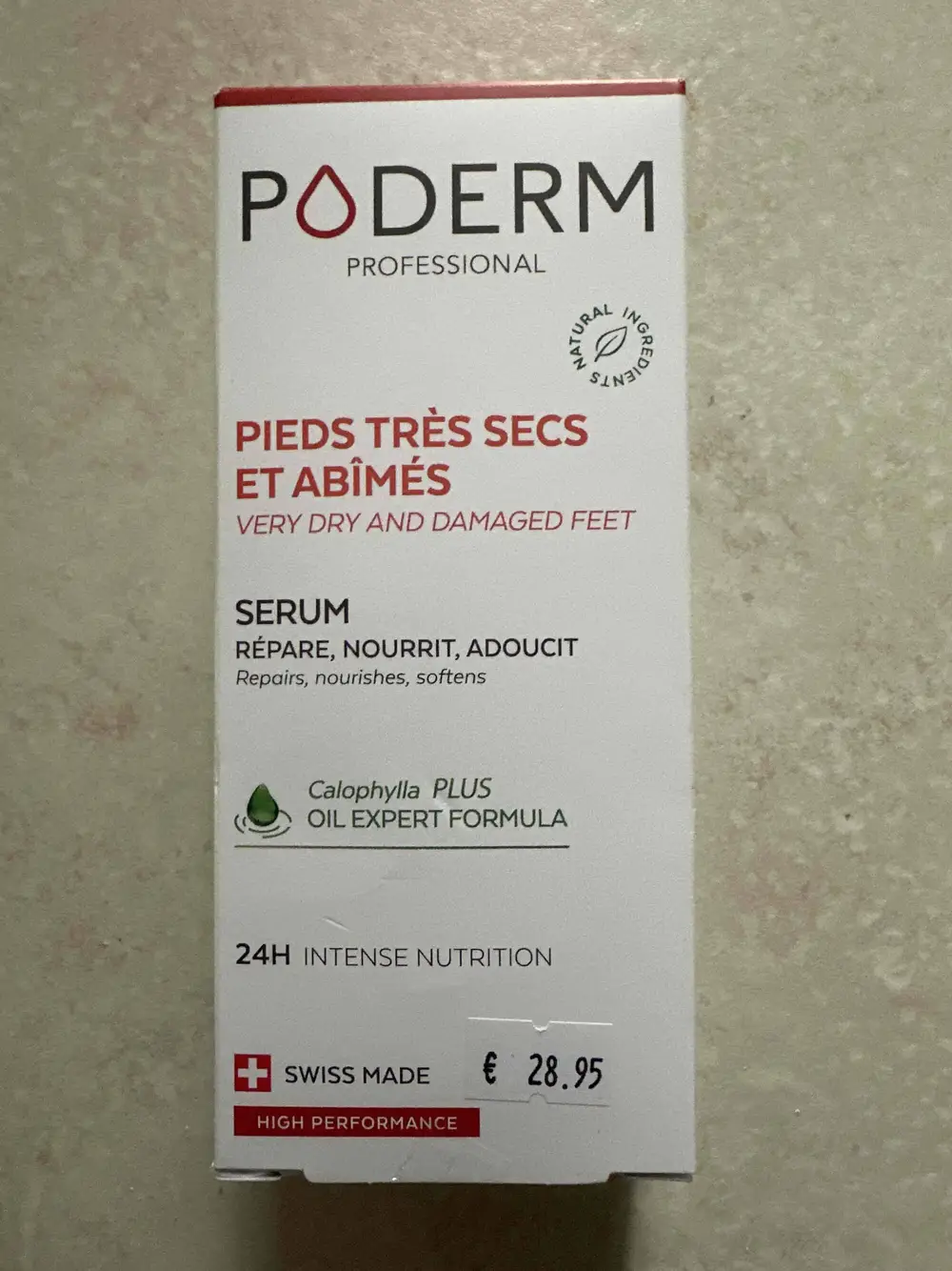 PODERM PROFESSIONAL - Sérum pieds très secs et abîmés