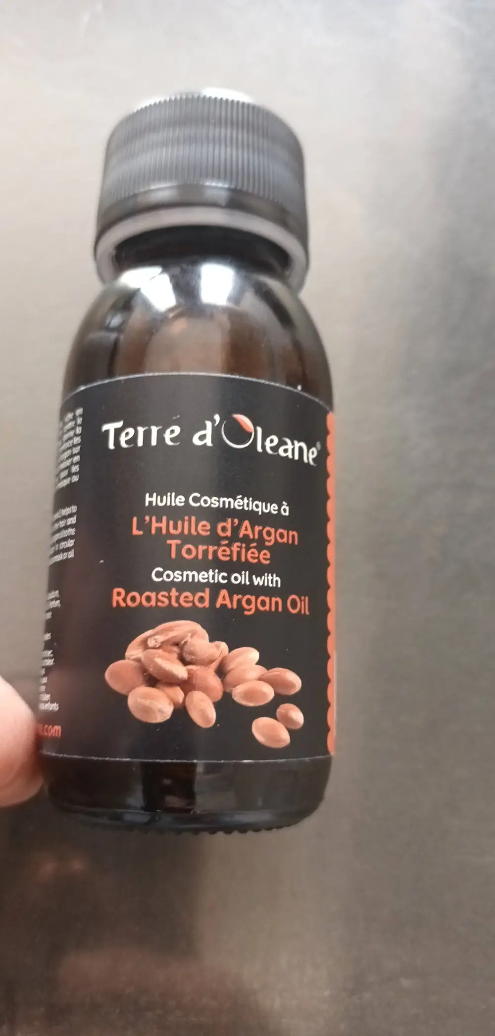 TERRE D'OLEANE - Huile cosmétique à l'huile d'argan torréfiée