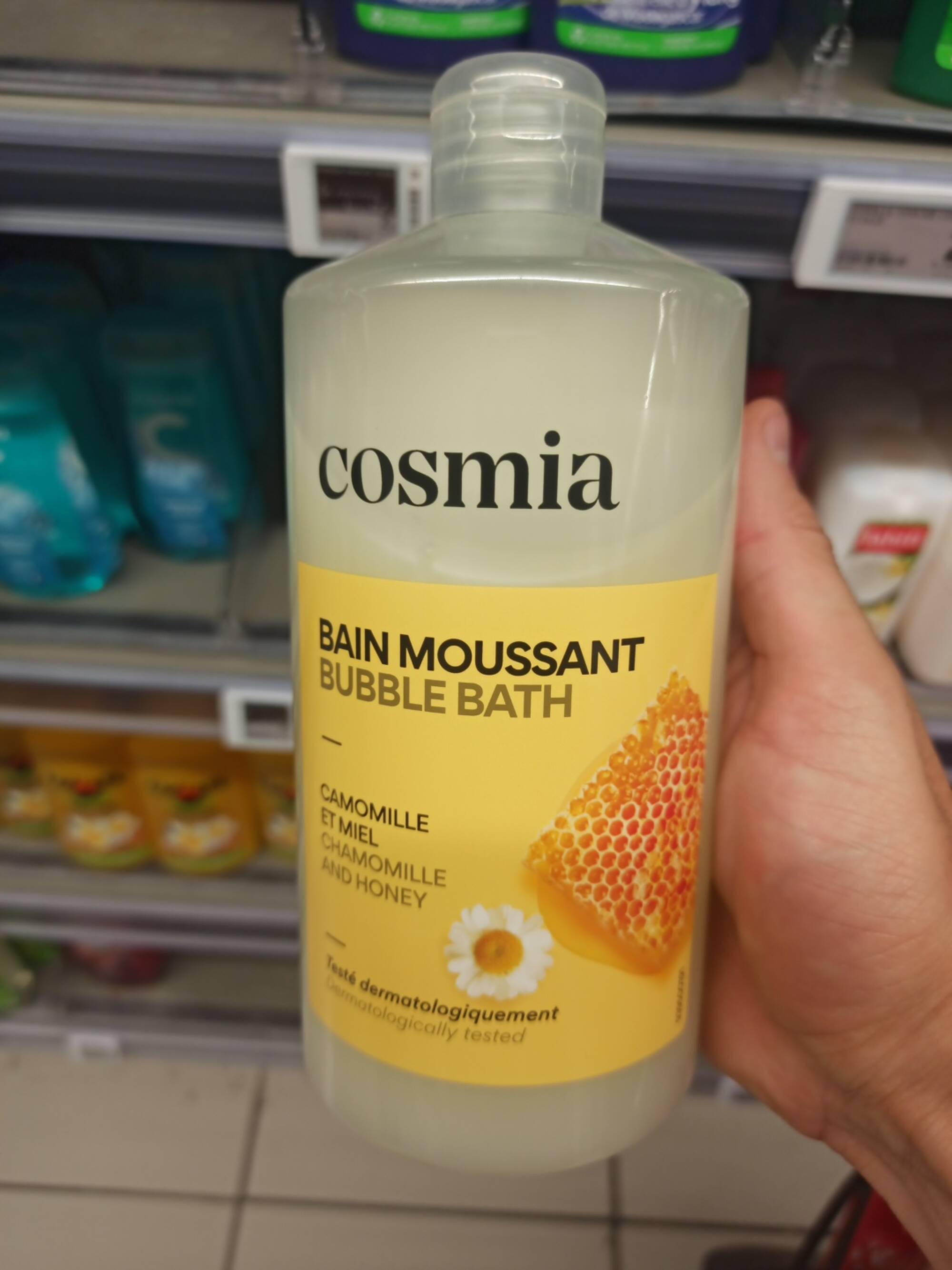 COSMIA - Bain moussant camomille et miel