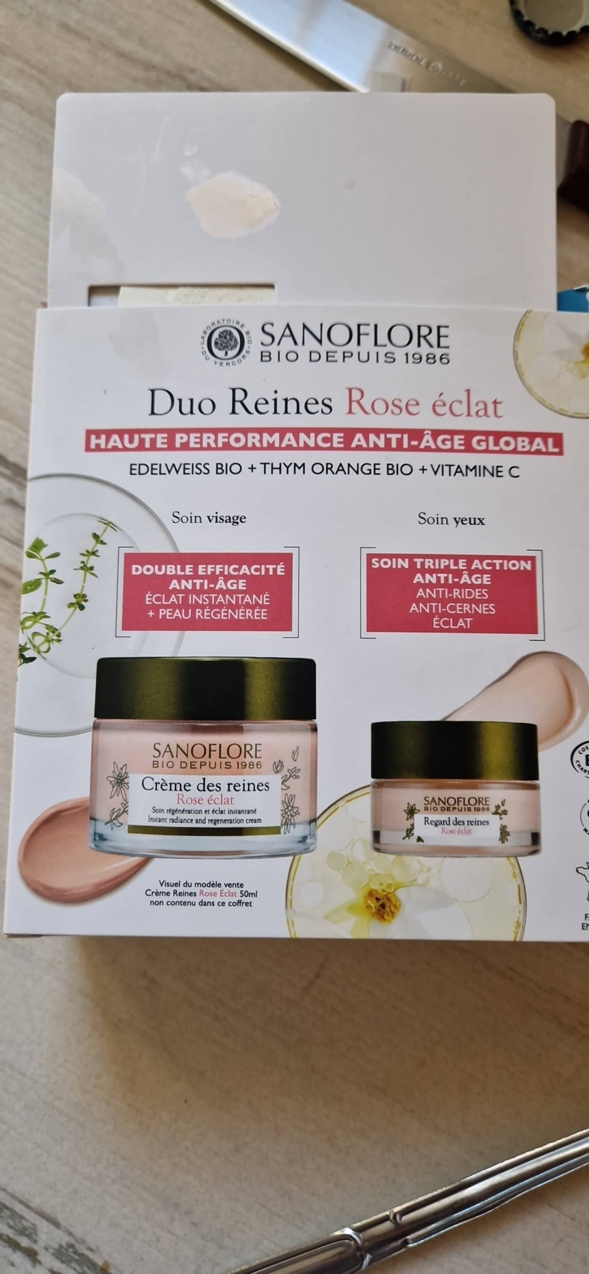 SANOFLORE - Duo Crème reines rose éclat
