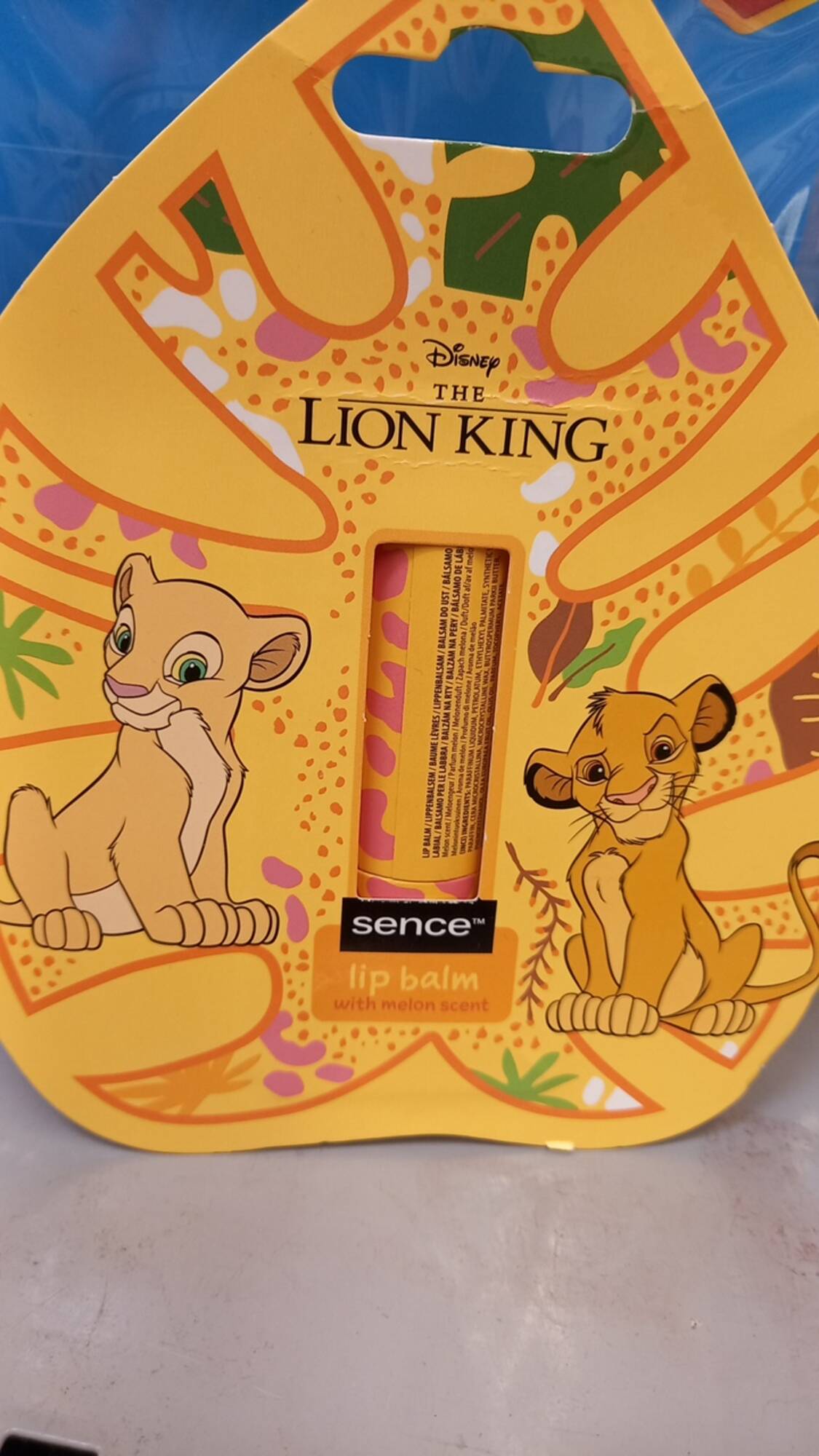 SENCE - The lion king - Lip balm with melon scent