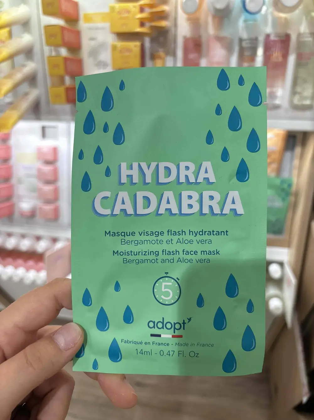ADOPT' - Hydra cadabra - Masque visage flash hydratant
