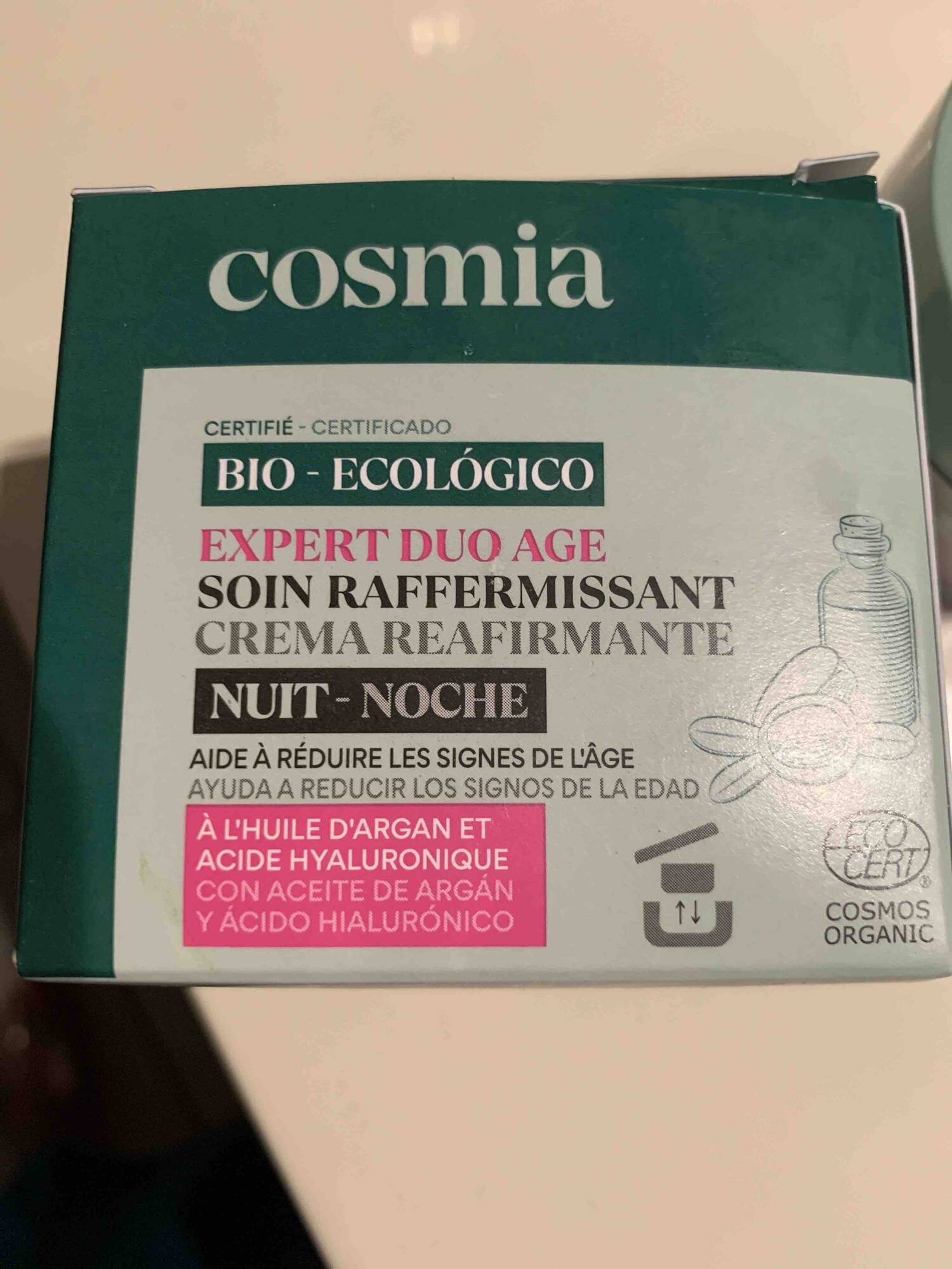 COSMIA - Expert duo age - Soin raffermissant nuit