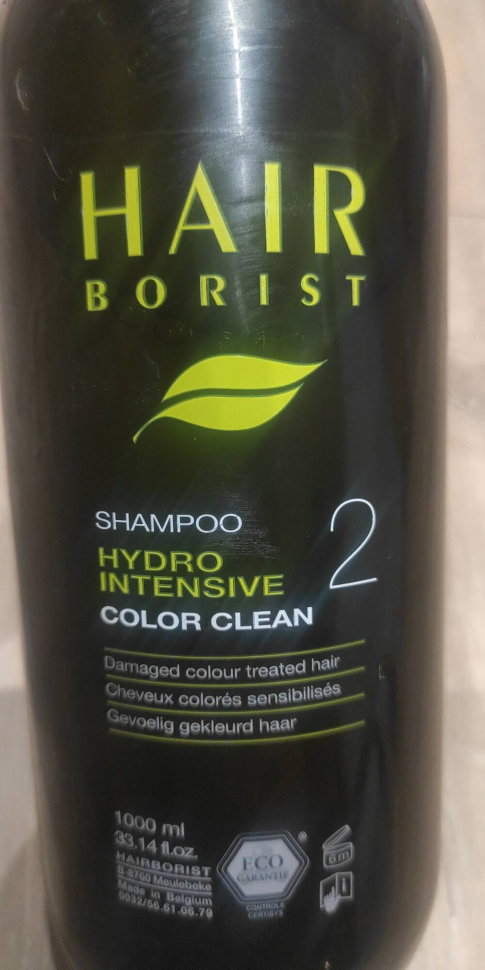 HAIR BORIST - Hydro intensive color clean 2 - Shampoo 