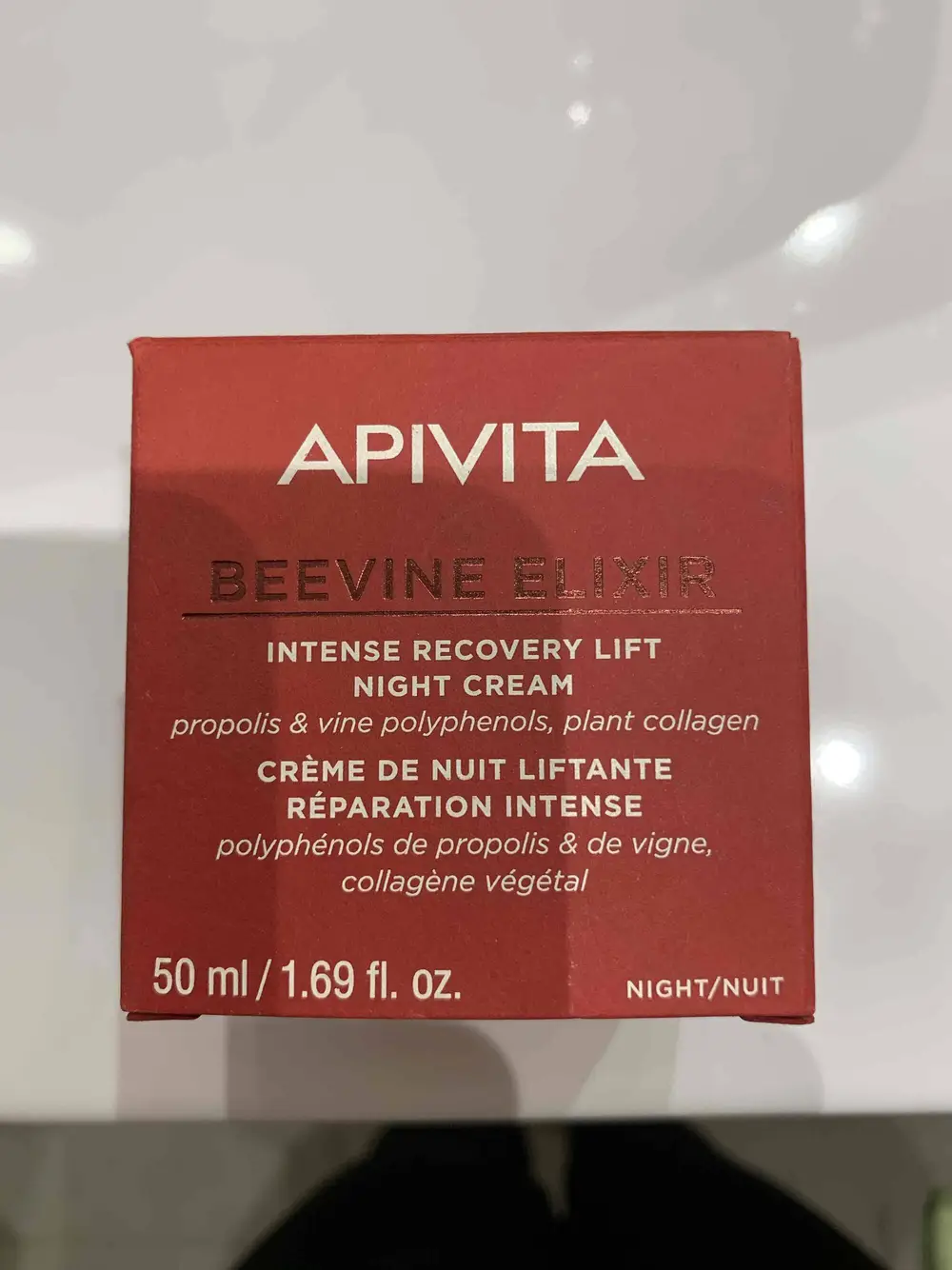 APIVITA - Beevine elixir - Crème de nuit liftante 