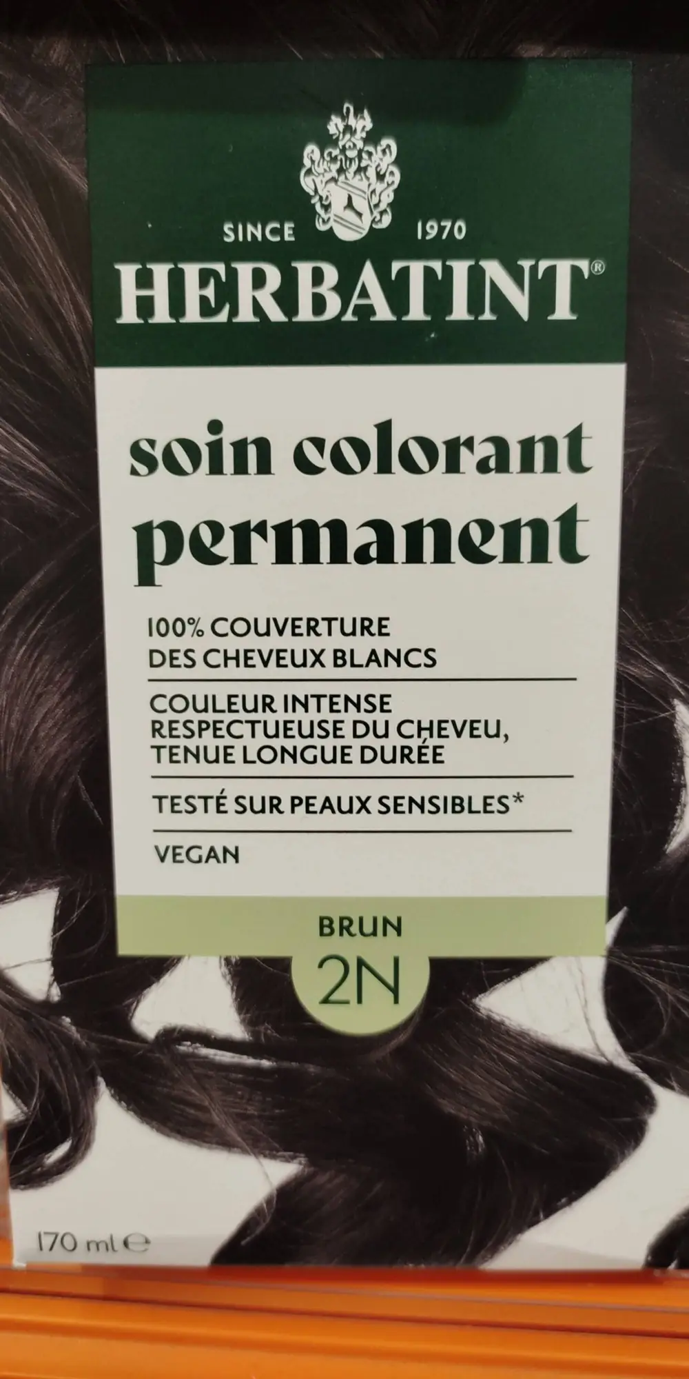 HERBATINT - Soin colorant permanent brun 2N