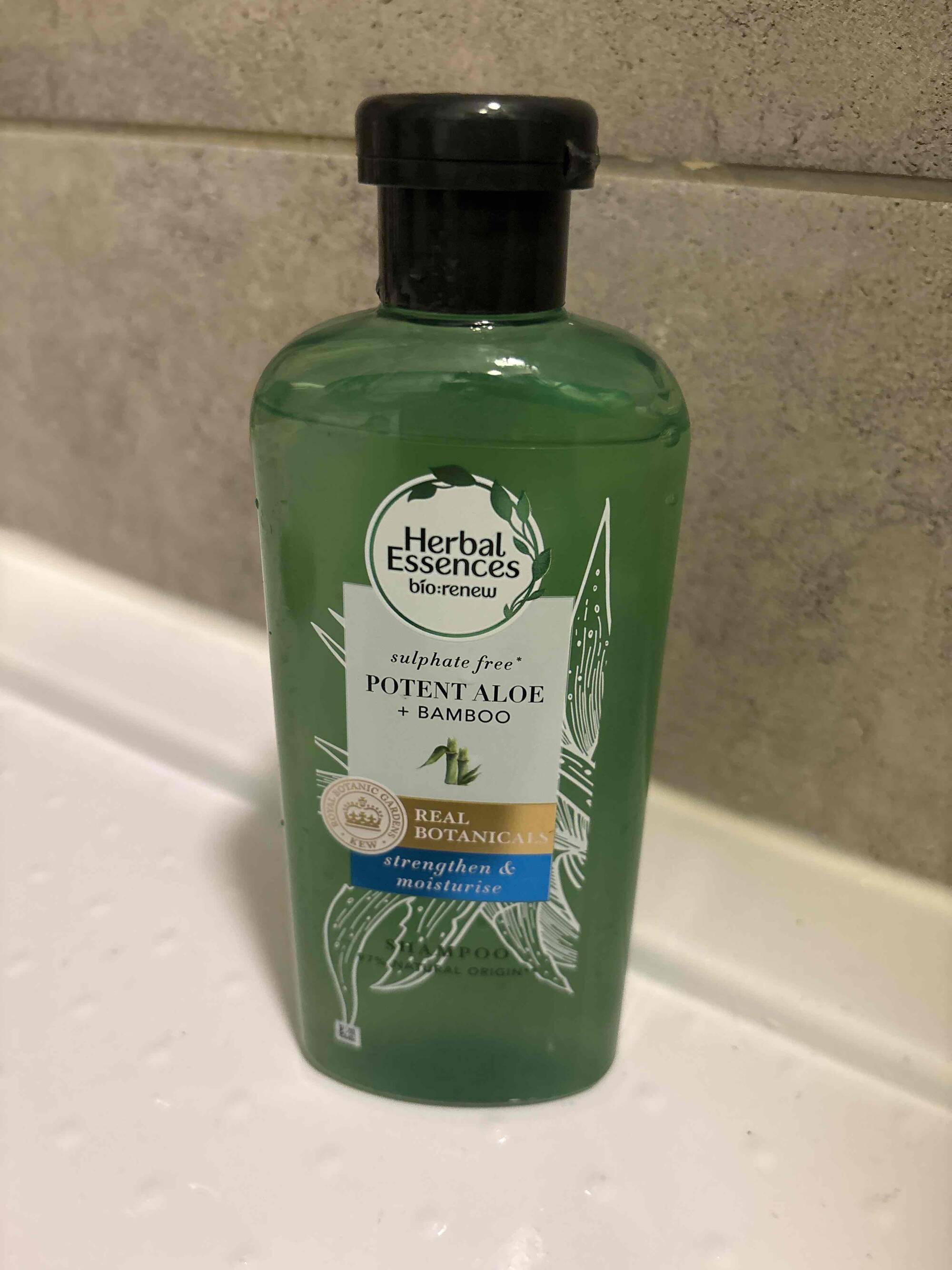 HERBAL ESSENCES - Potent Aloe + bamboo shampoo 