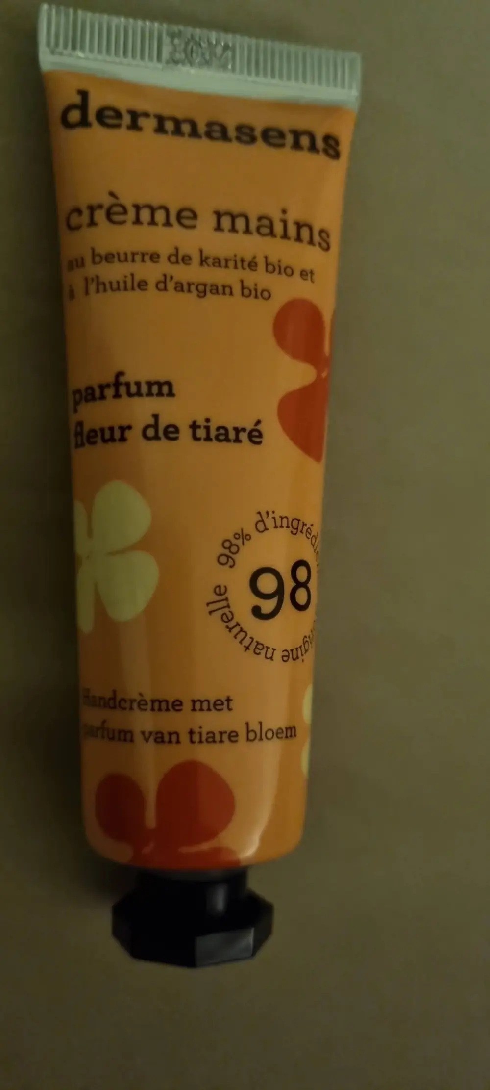 DERMASENS - Crème mains parfum fleur de tiaré