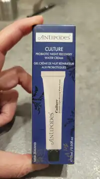 ANTIPODES - Gel crème de nuit réparateur aux probiotiques