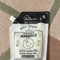 BELL'ANESSE - Savon liquide de Marseille au lait d’ânesse bio 