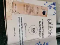 GALLINÉE - Vinaigre visage +73% - Tonique exfoliant & illuminateur