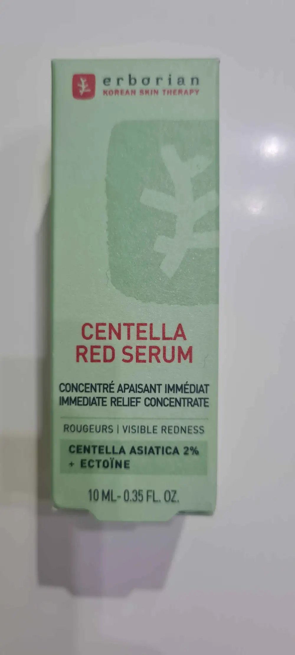 ERBORIAN - Centella red serum - Concentré apaisant immédiat