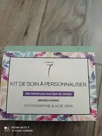 7E ELÉMENT - Kit de soin à personnaliser