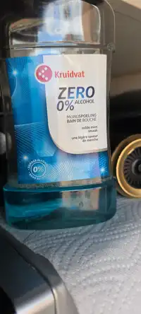 KRUIDVAT - Zero 0% alcohol - Bain de bouche