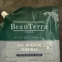 BEAUTERRA - Gel douche surgras parfum fleur de jasmin