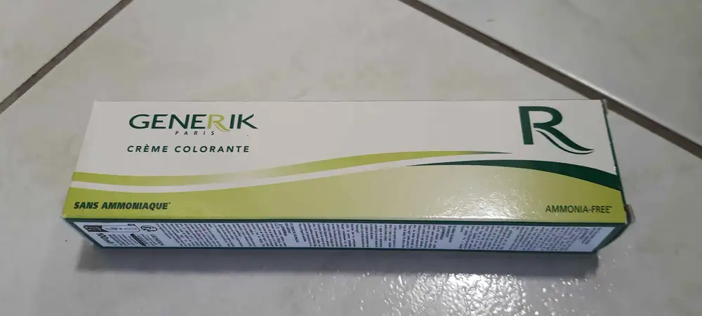 GENERIK - Crème colorante sans ammoniaque